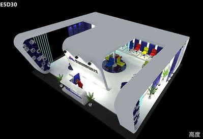 展臺搭建-案例欣賞,恒林椅業(yè)-展會搭建